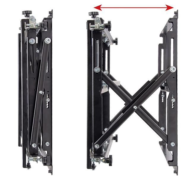 B-tech BT8310XL Soporte Proyector 3,05 m (120") Negro