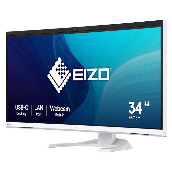 Eizo FlexScan EV3450XC-WT Monitor Curvo 34.1" UltraWide Quad HD 3440x1440 21:9 IPS 5ms Blanco