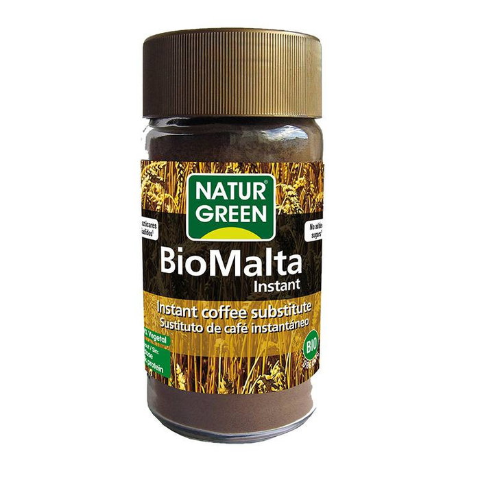 NATURGREEN Biomalta de cebada soluble instantáneo BIO 100g NATURGREEN Biomalta de cebada soluble instantáneo BIO 100g