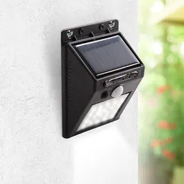 Aplique LED 6000K Solar IP65 con Sensor PIR 40.000H HO-SW5050-PIR