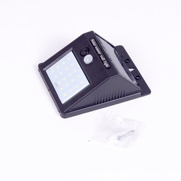 Greenice Aplique LED Solar con Sensor PIR IP65 6000ºK Blanco Frío