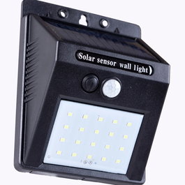 Aplique LED Solar IP65 con Sensor PIR 6000K 40.000H [HO-SW5050-PIR]