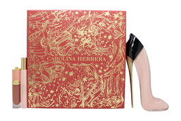Carolina Herrera Good Girl Blush Gift Set 80ml EDP + 10ml EDP + 5ml Lip Gloss 942 Nude Desire