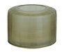 DKD Home Decor Jarrón de Cristal Glaseado 18x18x12 cm