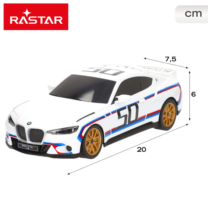 RASTAR Coche RC BMW 3.0 C escala 1:24