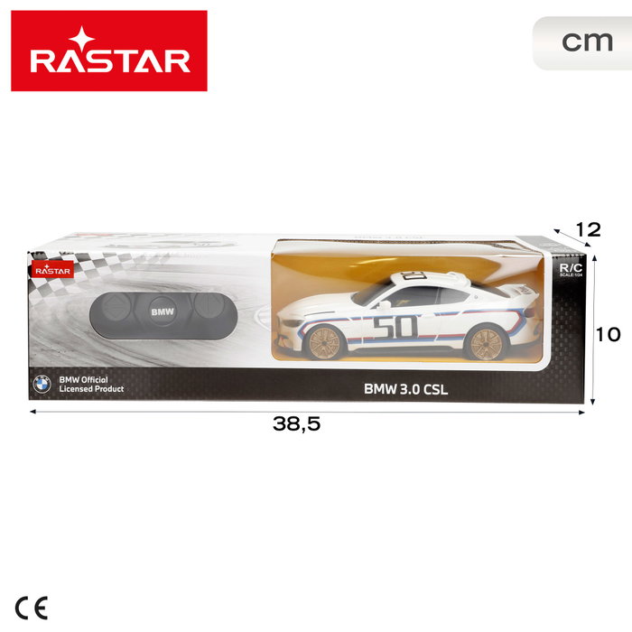 RASTAR Coche RC BMW 3.0 C escala 1:24