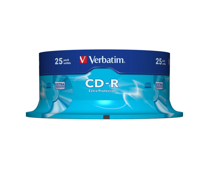 Verbatim CD-R 700MB 52x Extra Protection (25 unidades)