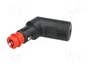 PRO CAR Enchufe de mechero de coche con borna de tornillo, 8A, Negro