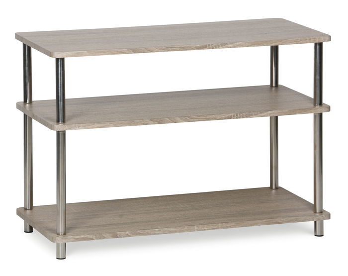 Inde Estanteria Madera-Acero 3 Niveles