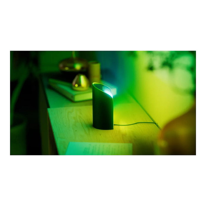Philips Hue Play Lámpara de Mesa Inteligente Bluetooth/Zigbee Negro 2 Unidades - Compatible con Alexa, Google Assistant, HomeKit - Luz Color y Blanca - IP20