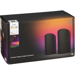 Philips Hue Play Wallwasher Pack de 2 Negro