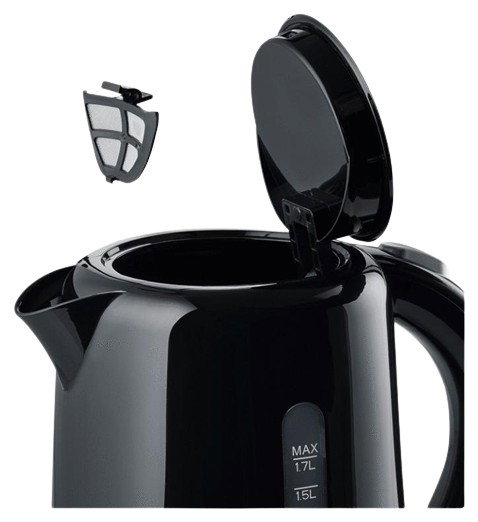Severin WK 4322 Hervidor de agua 1,7l Negro