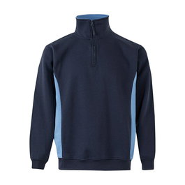 VELILLA Sudadera Bicolor Hombre Azyl Navy/Celeste para Hombre - Tallas S, M, L, XL Disponible