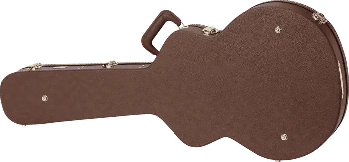 Gator GW Deluxe Estuche de Madera Contraplacada para Guitarra 335/Semi Hollow, Color Marrón con Interior Magenta Gator GW Deluxe Estuche de Madera Contraplacada para Guitarra 335/Semi Hollow, Color Marrón con Interior Magenta