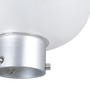 Farola LED Solar Circular para Jardines 45W con Sensor de Movimiento