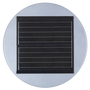 Farola LED Solar Circular para Jardines 45W con Sensor de Movimiento