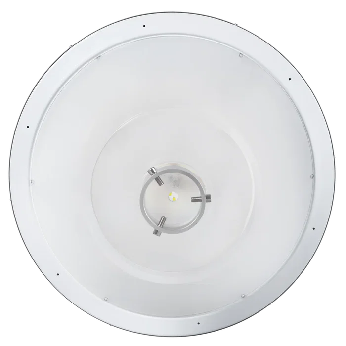 JIAHE Farola LED Solar para Jardín 45W con Sensor de Movimiento y Crepuscular, IP65, Color Blanco Frío 6000K, Sin Bastón