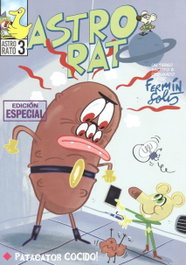 ASTRO RATO Nº3. ASTRO RATO E LAMPADIÑA EN PATACATOR COCIDO, FERMIN SOLIS - EL PATITO