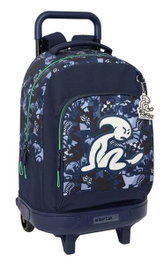 Safta Mochila Grande con Ruedas Compactas Extraíbles El Niño Navy