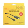 DeLOCK Cable Adaptador USB C a HDMI 4K 60Hz 2 m Negro