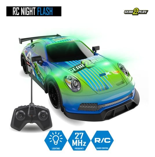 Gear2Play Control remoto RC Vehículo Night Flash 1:16