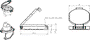 HARTING Protección har-port transparente 22mm