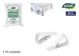 Inde Set 18 Pinzas Sujeta Mantel PS (24 Unidades)