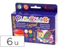 Playcolor Liqüid Pintura para carteles 40 ml, 6 piezas