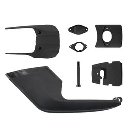 Haibike ALL MTN ALLOY Motor Cover Trim Kit 2023 - Puerto de carga, protector subchasis y tornillo