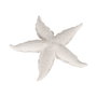 Ixia Figura Estrella Blanco Resina Decoración Set de 2