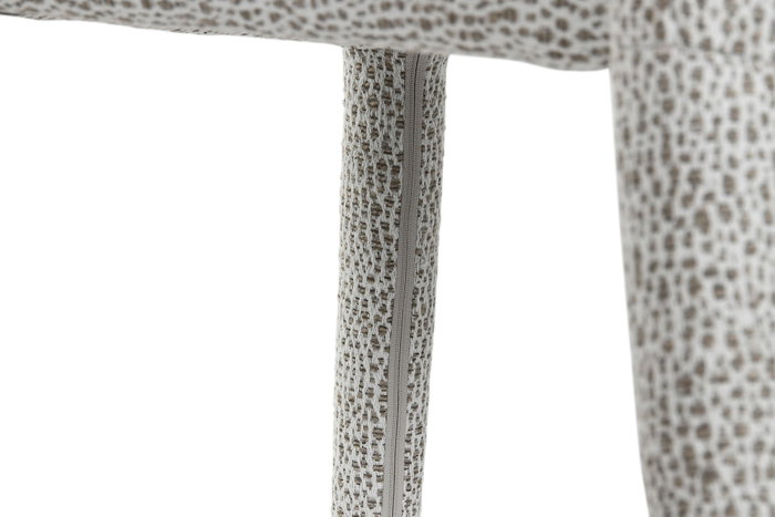 DKD Home Decor Silla de Metal y Poliéster Estampada DKD Home Decor Silla de Metal y Poliéster Estampada
