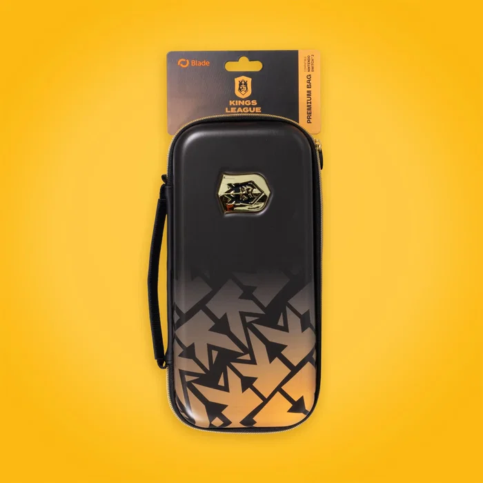 Blade gaming kl1002 funda para consola portÁtil estuche de viaje nintendo negro, oro Blade gaming kl1002 funda para consola portÁtil estuche de viaje nintendo negro, oro