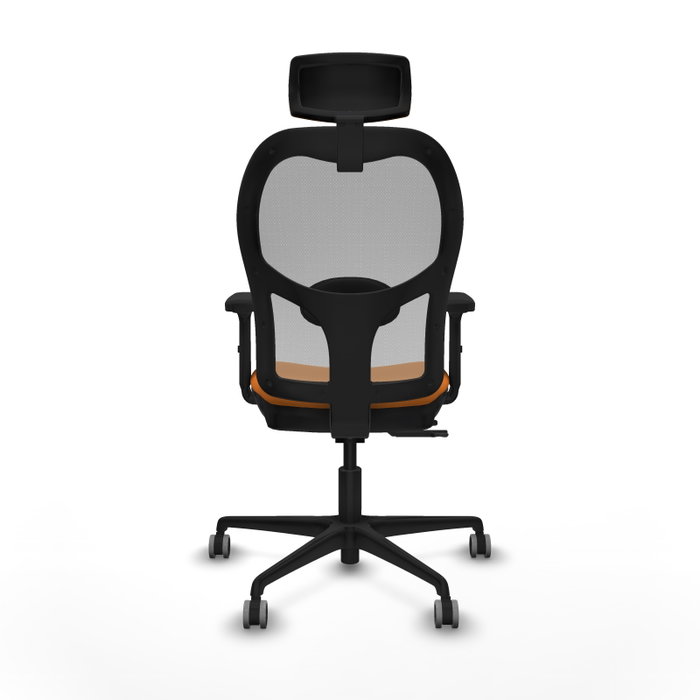 PIQUERAS Y CRESPO Silla de oficina Jorquera Naranja y Gris PIQUERAS Y CRESPO Silla de oficina Jorquera Naranja y Gris