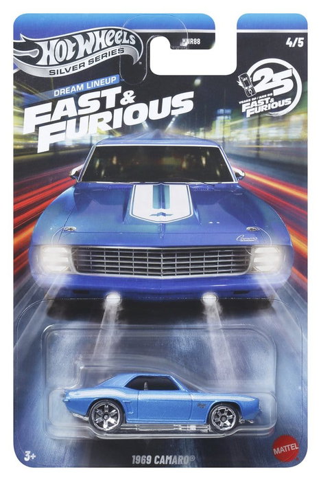 Mattel Hot Wheels Fast & Furious Coche Escala 1:64 Modelos Surtidos