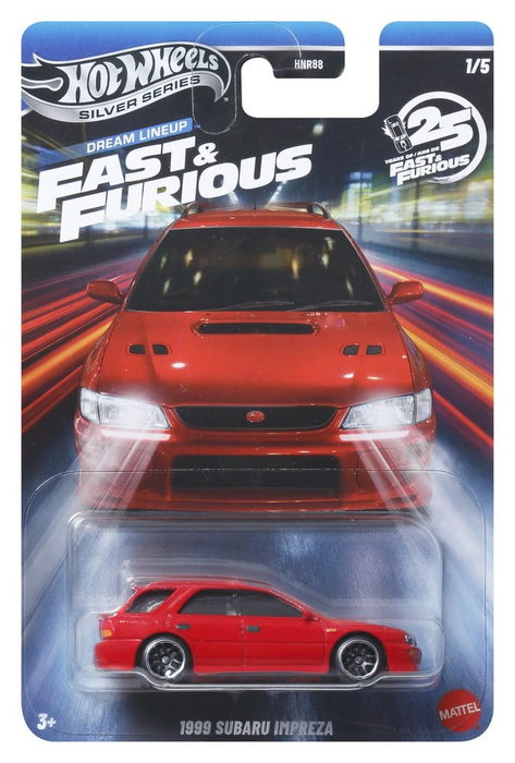 Mattel Hot Wheels Fast & Furious Coche Escala 1:64 Modelos Surtidos