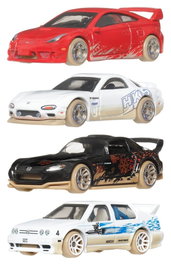 Fast & Furious Hot Wheels Silver Series Vehicles Die-Cast 1/64 979P Surtido (24)