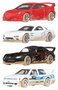 Fast & Furious Hot Wheels Silver Series Vehicles Die-Cast 1/64 979P Surtido (24)
