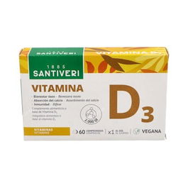 SANTIVERI Vitamina D3 60 Comprimidos 2000 UI