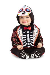My Other Me Disfraz Bebé Día de los Muertos Talla 12-24 Meses