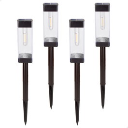 AKTIVE Pack de 4 balizas solares
