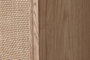 DKD Home Decor Armario Tropical Natural Roble Ratan MDF 45 x 203 x 91 cm
