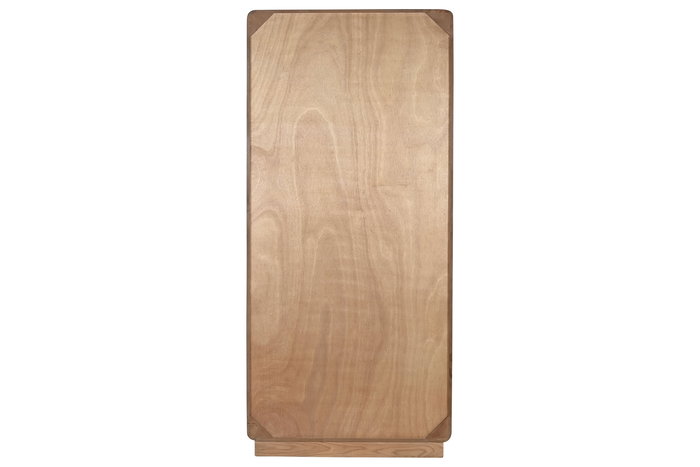 DKD Home Decor Armario Tropical Natural Roble Ratan MDF 45 x 203 x 91 cm
