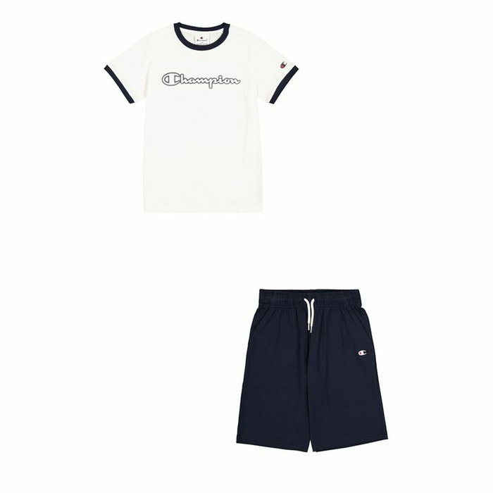 Conjunto Deportivo para Niños Champion Blanco Conjunto Deportivo para Niños Champion Blanco