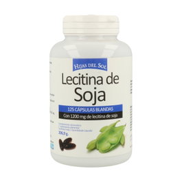 Hijas del Sol Lecitina de Soja 1200mg, 125 perlas