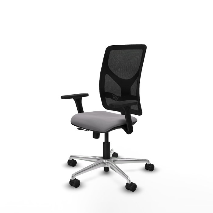 PIQUERAS Y CRESPO Silla de oficina Motilla Gris con mecanismo Sincro/Traslack PIQUERAS Y CRESPO Silla de oficina Motilla Gris con mecanismo Sincro/Traslack