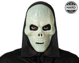 Máscara Calavera Esqueleto Brillante en la Oscuridad para Halloween