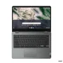 Lenovo 14e Chromebook Gen 2 - Portátil 35.6 cm (14") Full HD IPS - Procesador AMD 3015Ce, 4 GB RAM, 32 GB eMMC, ChromeOS Español, Color Gris