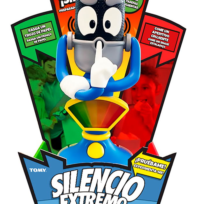 Bizak 30693770 Silencio Extremo: Juego de Mesa, Desafío Silencioso con Sonómetro +6 años