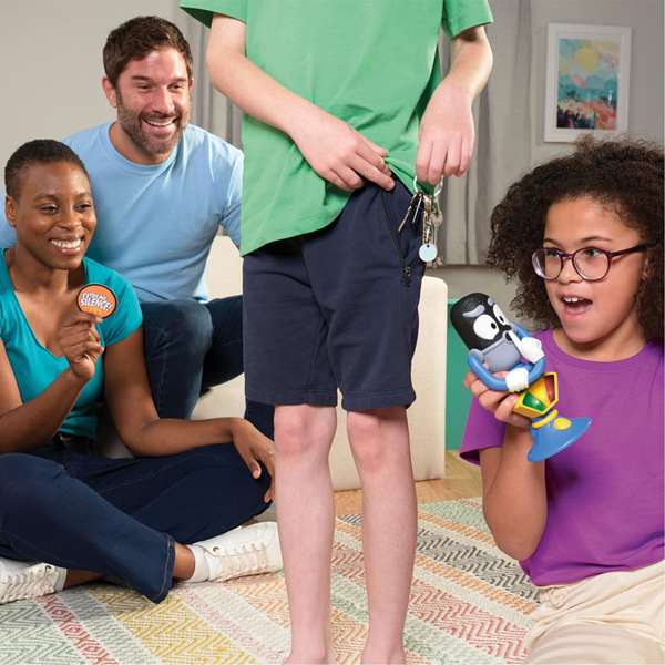 Bizak Juego Sonómetro Silencio Extremo ¿Cuántas cosas eres capaz de hacer en silencio? Español