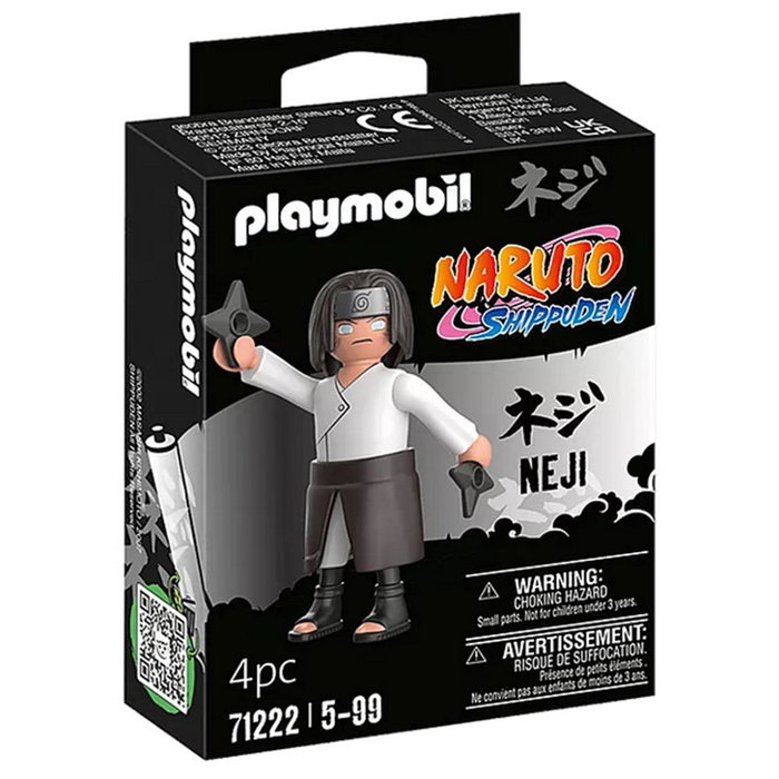 Playmobil Naruto Shippuden Neji con Accesorios, Figura Coleccionable del Anime Playmobil Naruto Shippuden Neji con Accesorios, Figura Coleccionable del Anime